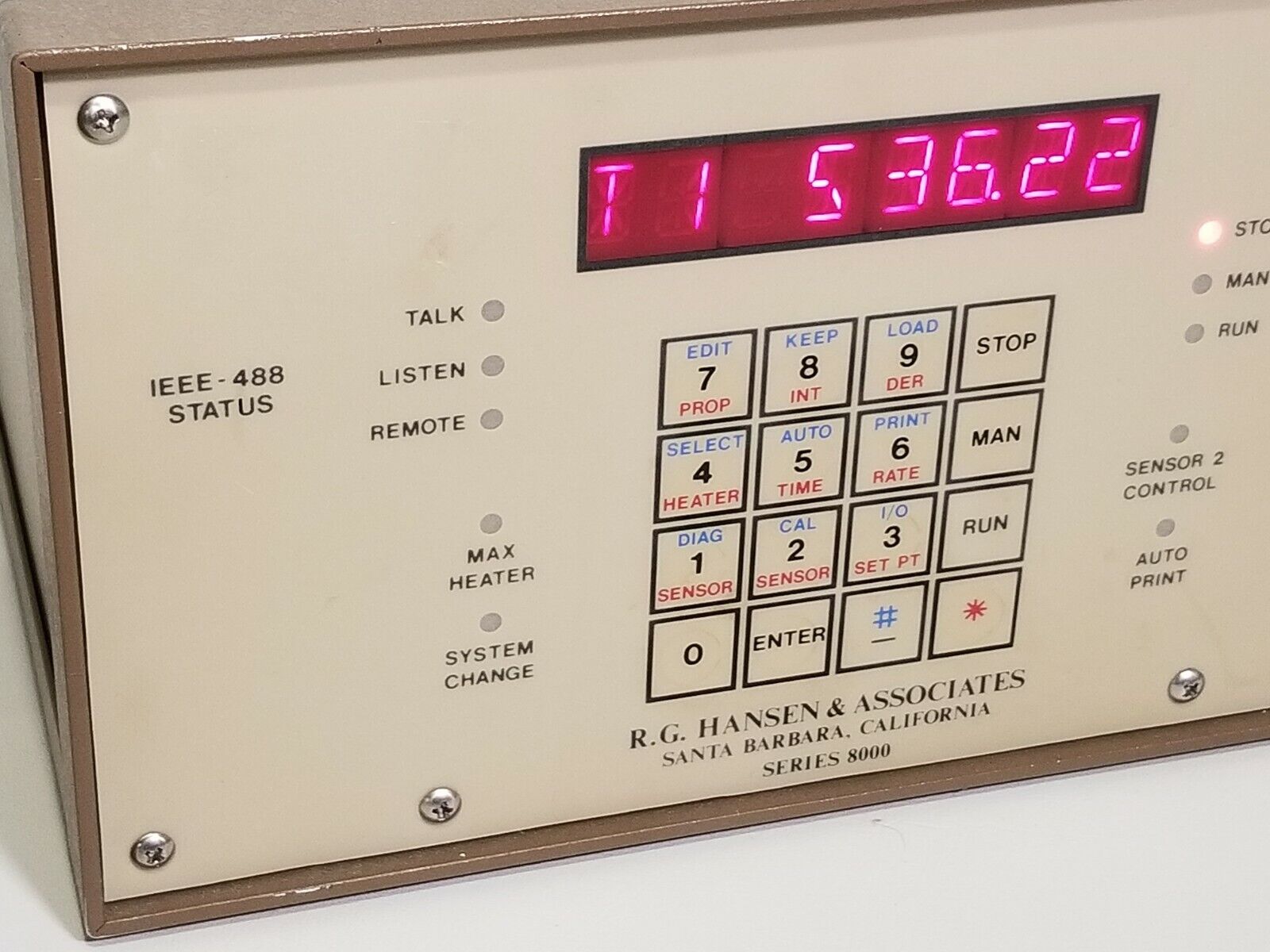 RG Hansen & Assoc. Series 8000 Programmable Cryostat Temperature Control