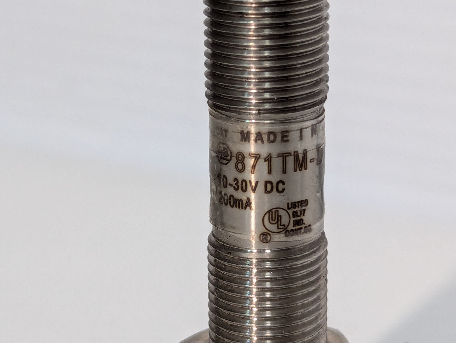 871TM-DH2NP12-D4 Sensor, Proximity Switch, Series A 10-30VDC, Class 2 Source Rod