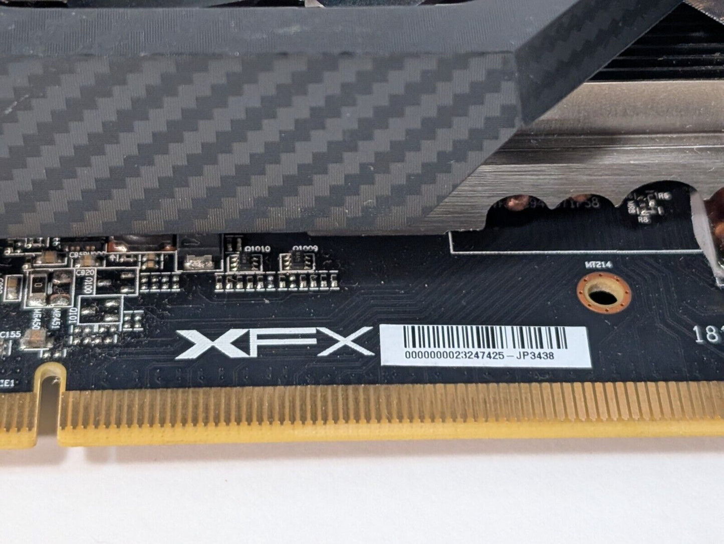 XFX AMD Radeon RX 580 Black Edition 8GB GDDR5 Graphics Card. RX-CyberB VN.0