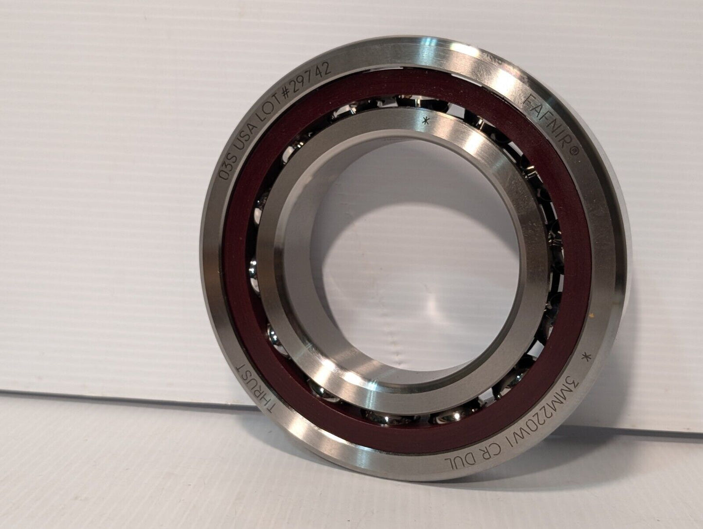 2 PCS Fafnir 3MM220WI CR DUL Extra Precision Ball Bearing (Set) - Free Shipping