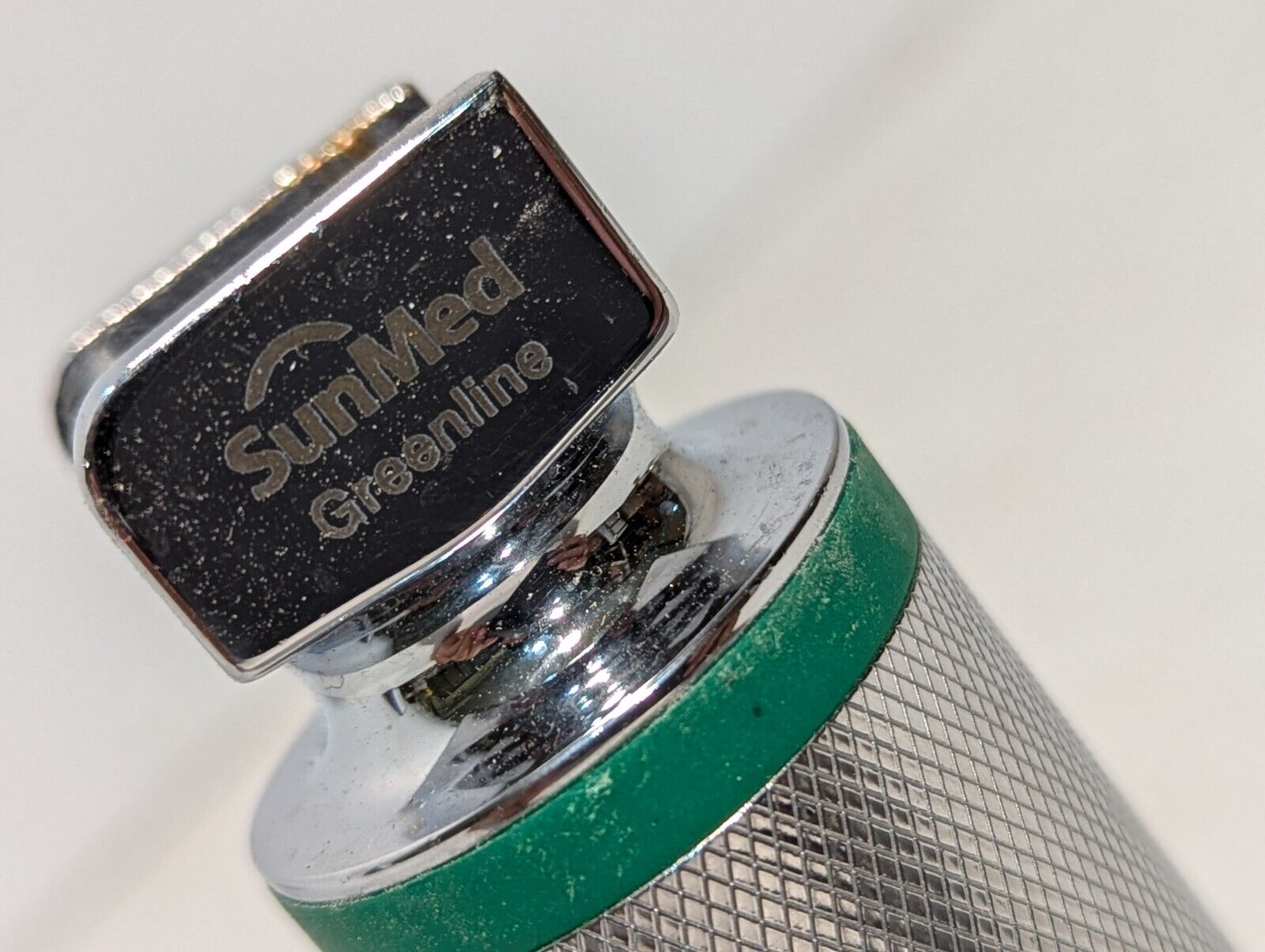 SunMed GreenLine Reusable Laryngoscope Handle, LED - Free Shipping