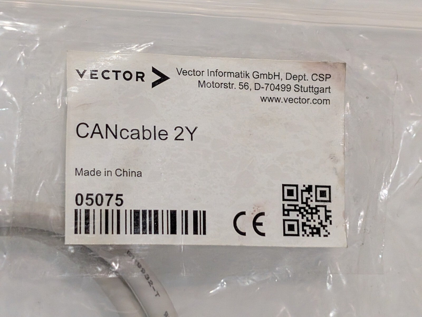 VECTOR Network Interface CANcable 2Y 05075