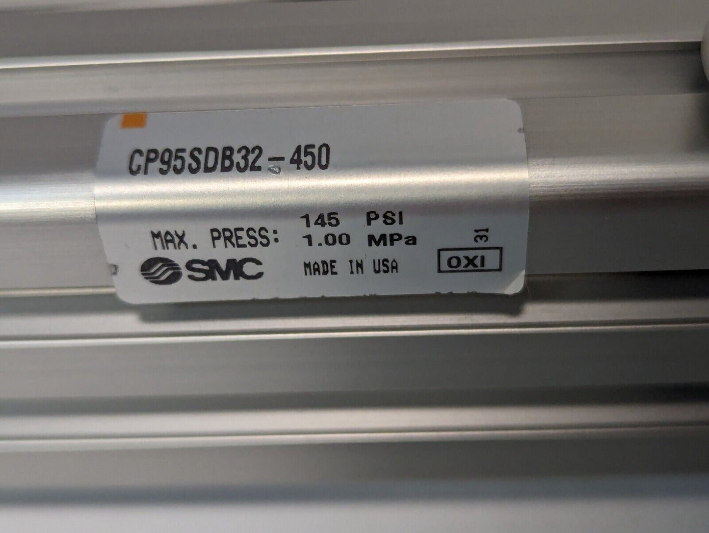 SMC CP95SDB32-450 97942ASSY164K882G01 Cylinder Assembly X Axis Back Stop