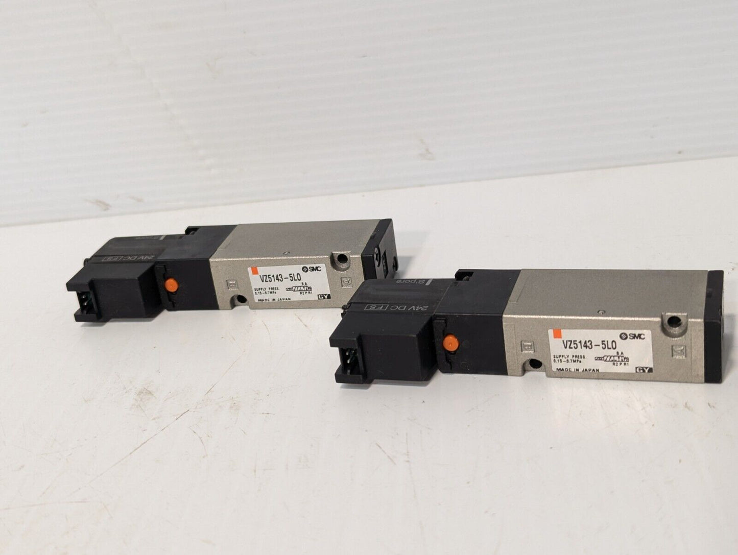 SMC VZ5143-5L0 Solenoid Valve, 24vdc, 5 Port, 0.15 - 0.7 MPa