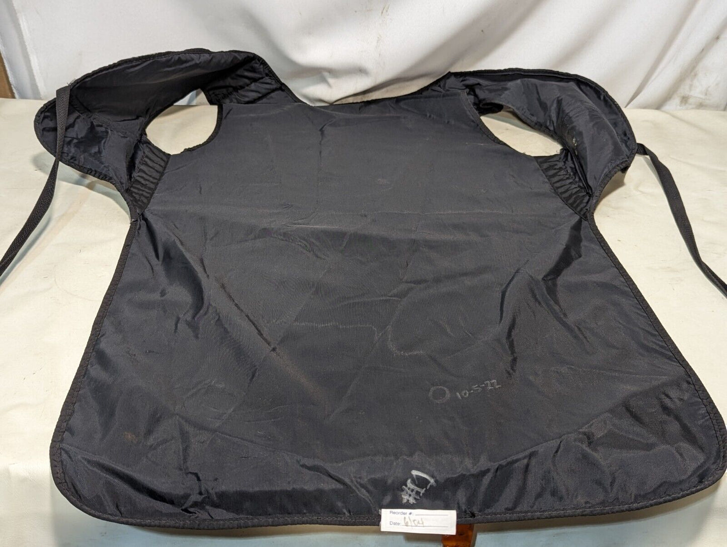 Lot of 4 GE Radiation Protection Aprons (Pb mm Unknown)