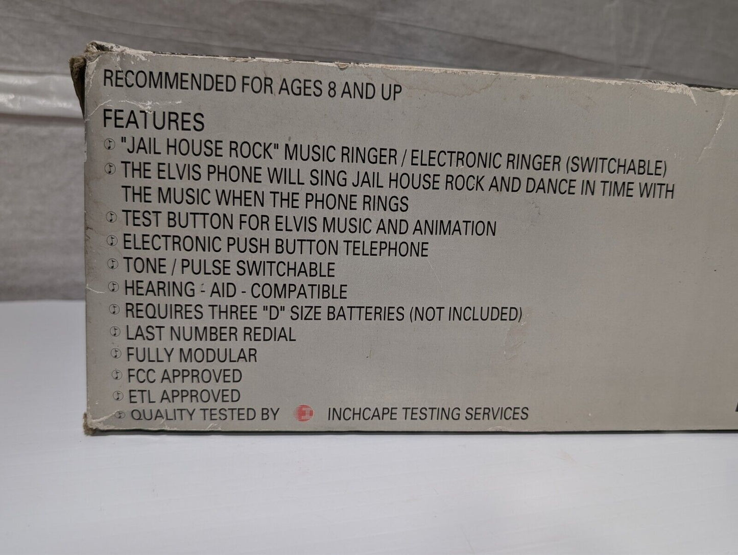 Telemania Elvis Presley Telephones Singing Dancing Phone EPE Official Product