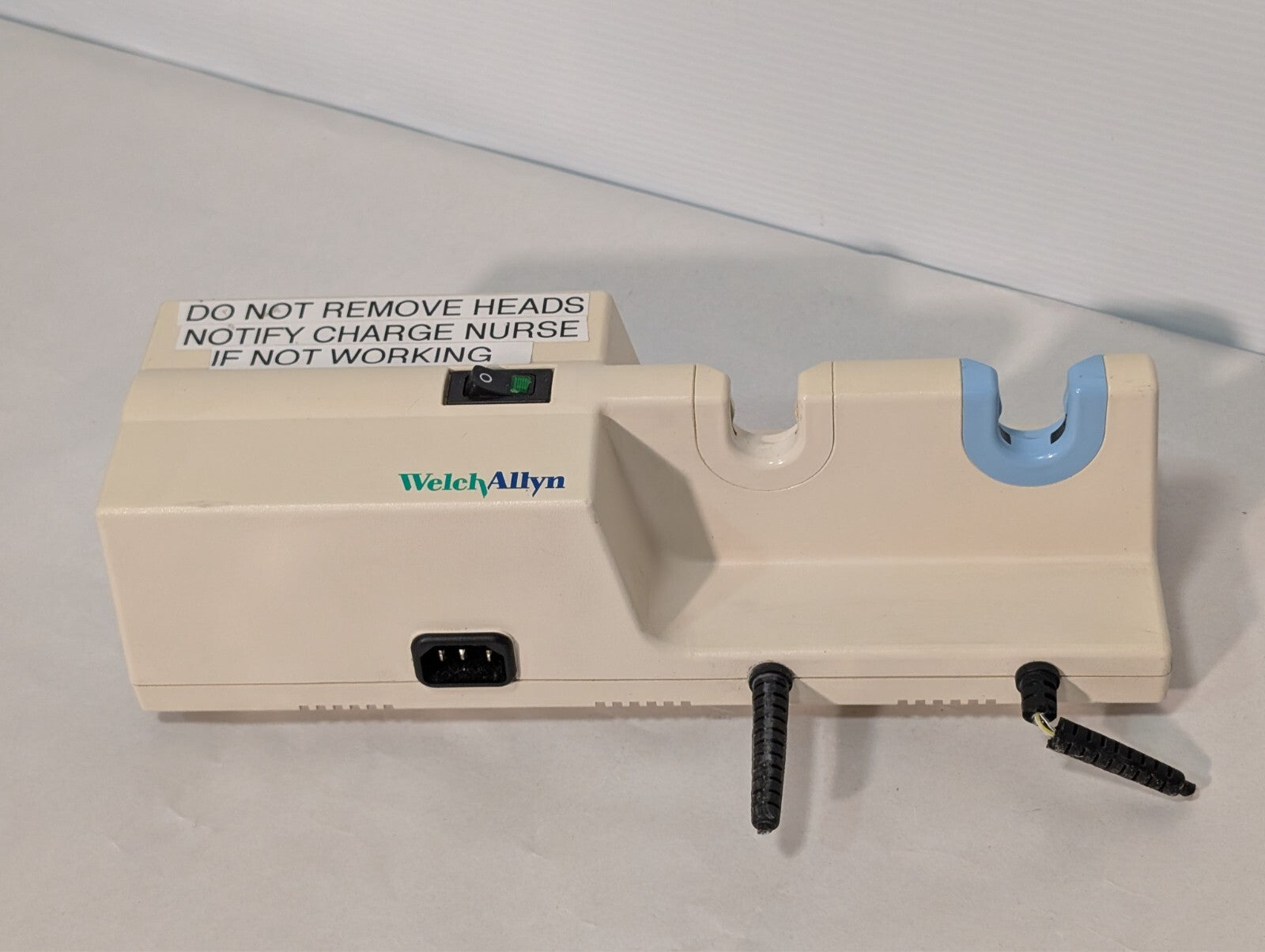 Welch Allyn 767 Series Transformer with otoscope cables cut as pictured