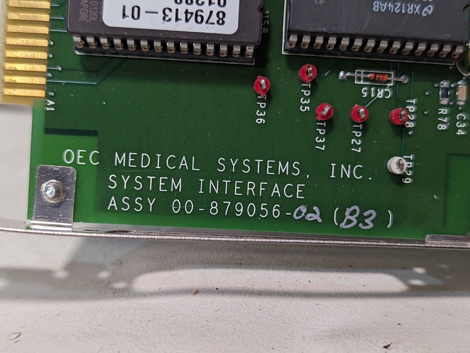 OEC Medical Systems 00-879056-02 (B3) system interface board