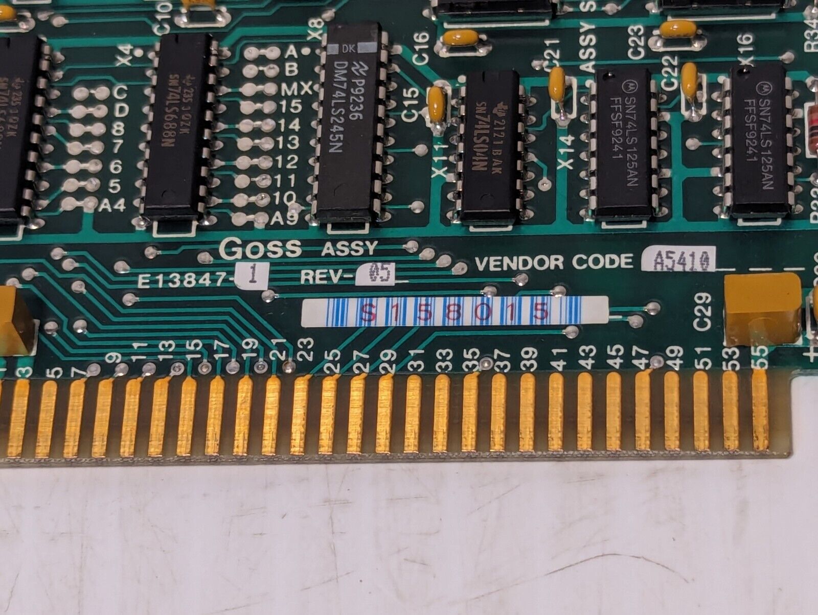 Goss E13847- Rev-5 Counter Board Module - Free Shipping