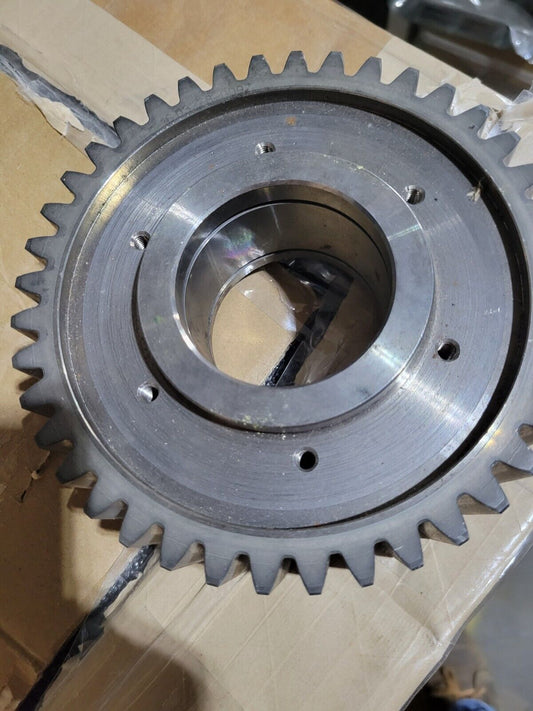 Spur Gear 6.75" OD, 2.5" Bore, 6 Threaded Holes, 40 Teeth - Free Shipping