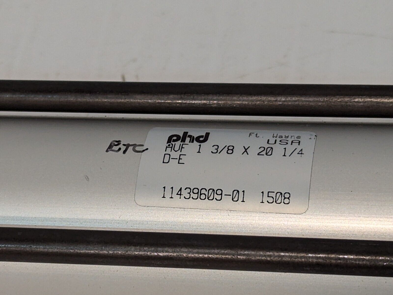 Phd AVF 1-3/8x20-1/4 D-E Pneumatic Cylinder - Free Shipping+Returns
