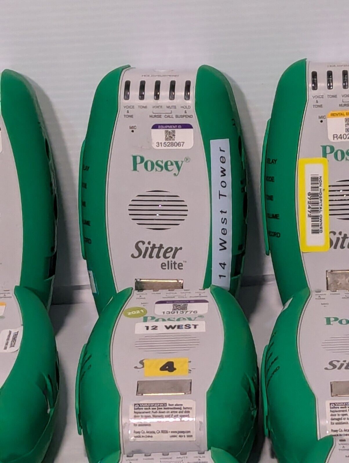 Large lot of 140 Posey 8345 sitter elite alarm systems - Free Shipping
