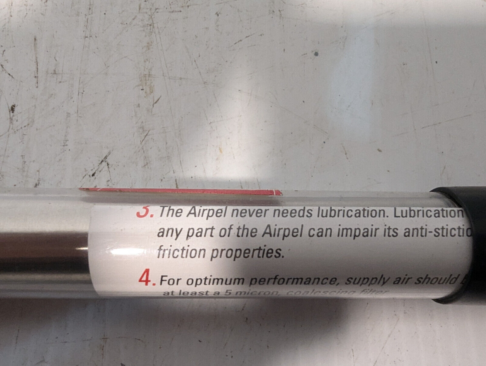 Airpel Airpot E 16 D 7.0 U Anti-Stiction Air Cylinder 0226J 100 PSI -Free Ship.