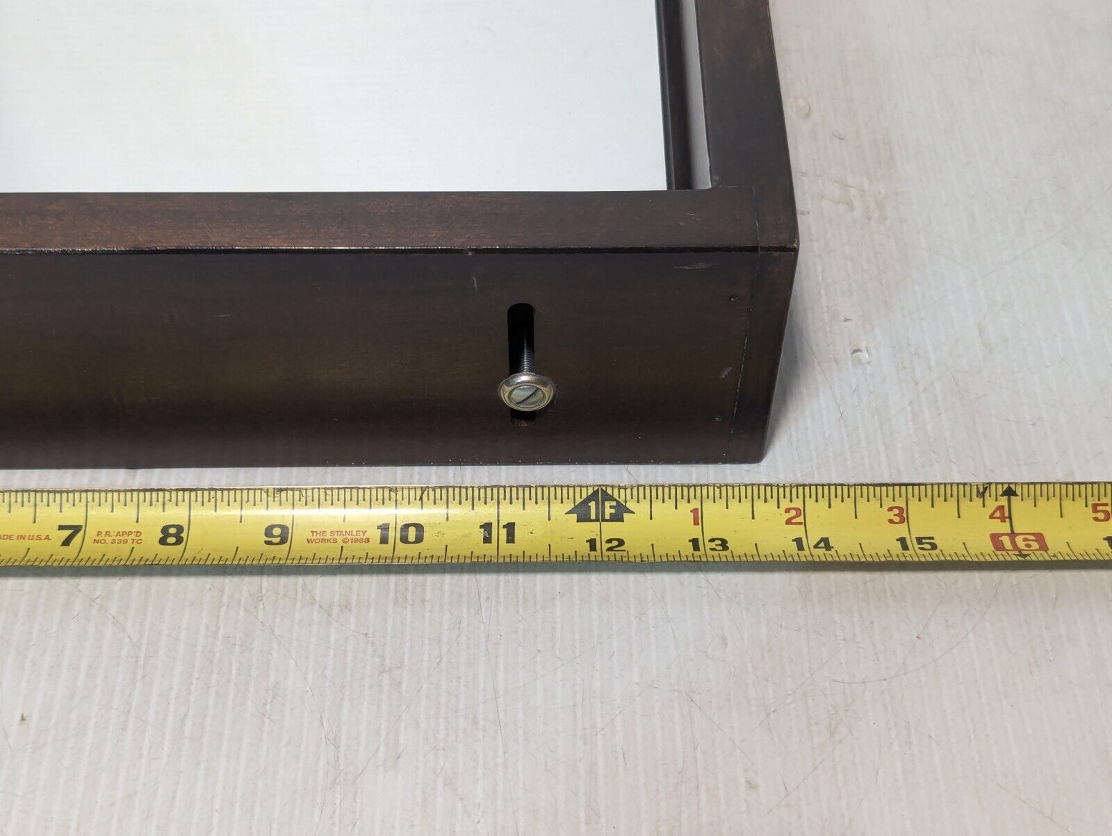 Adjustable-Depth Shadow Box, 14.5" x 13.5" x 3" - Free Shipping