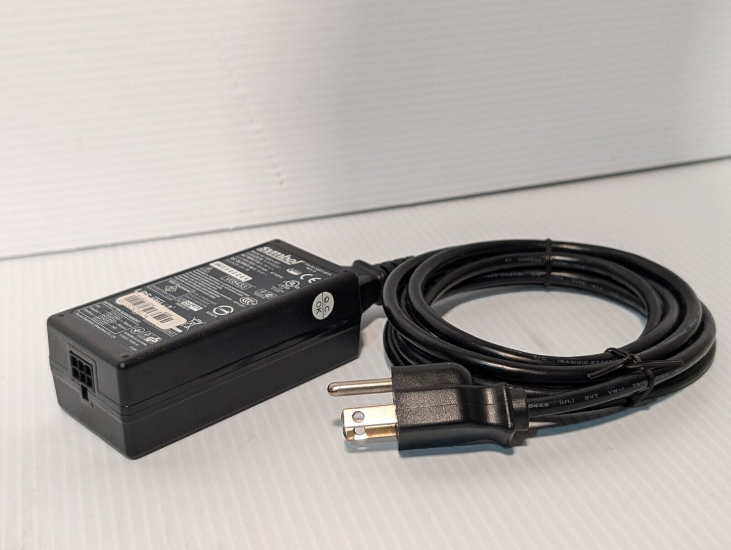 Symbol 50-14001-001R Power Adaptor, 100-250V, 1A Max, 47-63Hz - Free Shipping