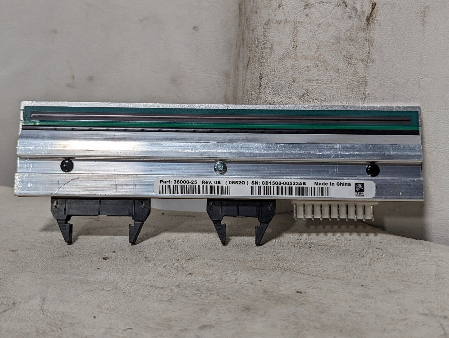 Zebra 38000-25 thermal printhead, new old stock