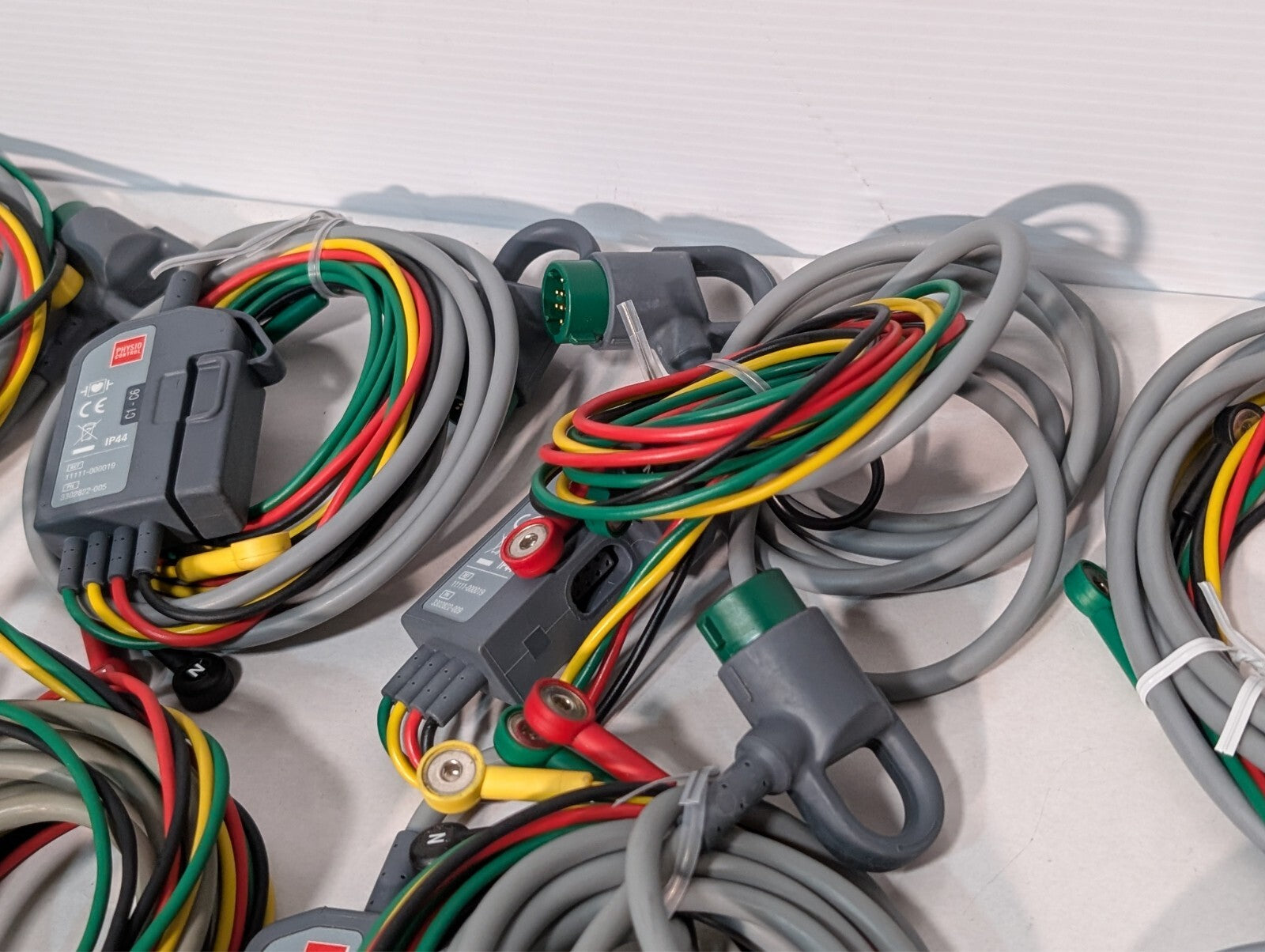 (1) Physio Control 4-wire Limb Cable REF: 11111-000019 PN: 3302822-005 ECG Cable