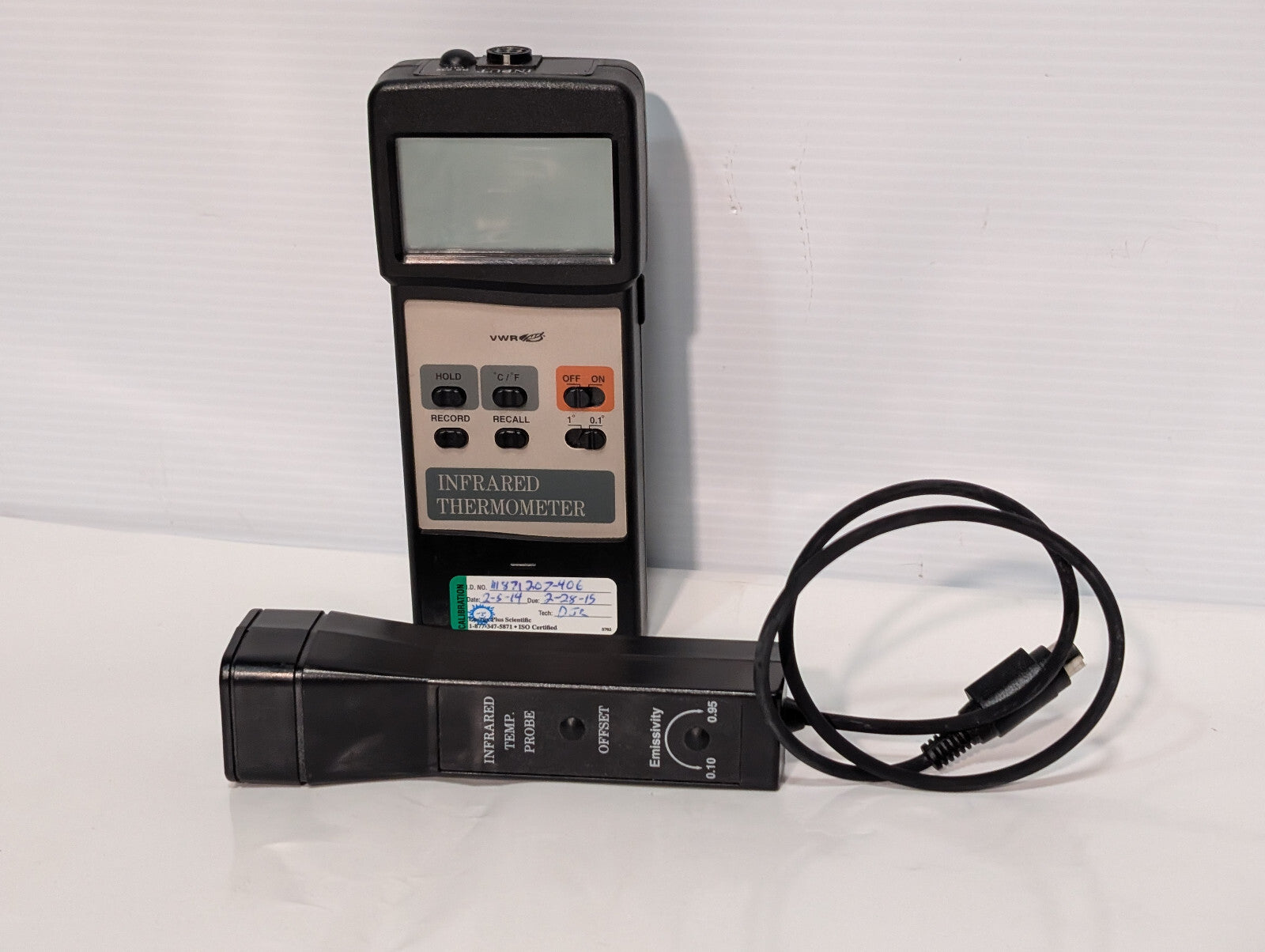VWR Control Company 21800-018 Traceable Infrared Thermometer, Case, Non-Contact