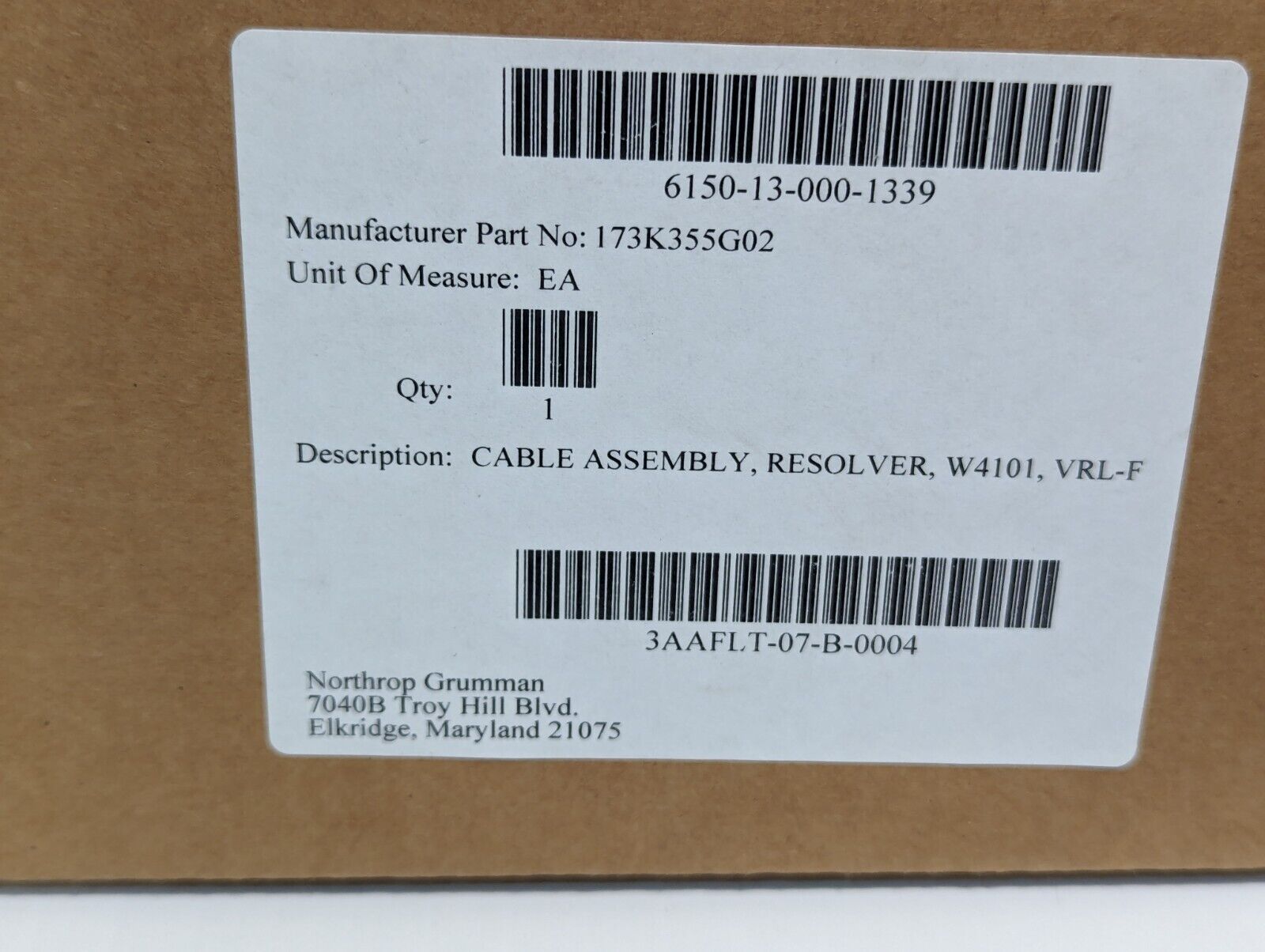 Turck U2-16480 Cable Assembly Resolver W4101 VRL-F 173K355G02