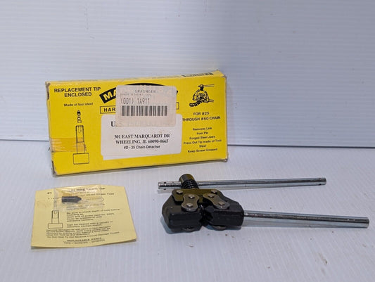 US Tsubaki D-35 T-Handle Chain Detacher, Type 25-60 & Returns