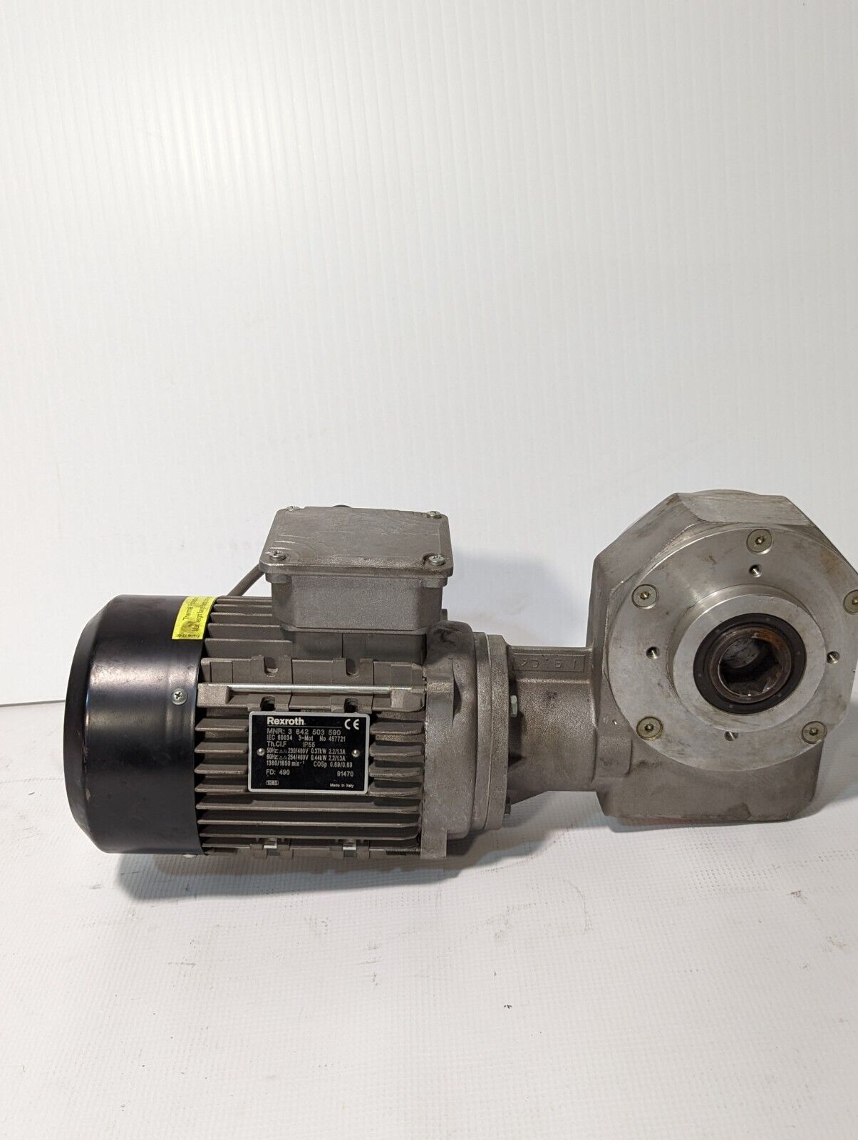 Rexroth 3842503590 3-Phase Induction Motor, 230/400v @ 50Hz, 254/460v @ 60Hz