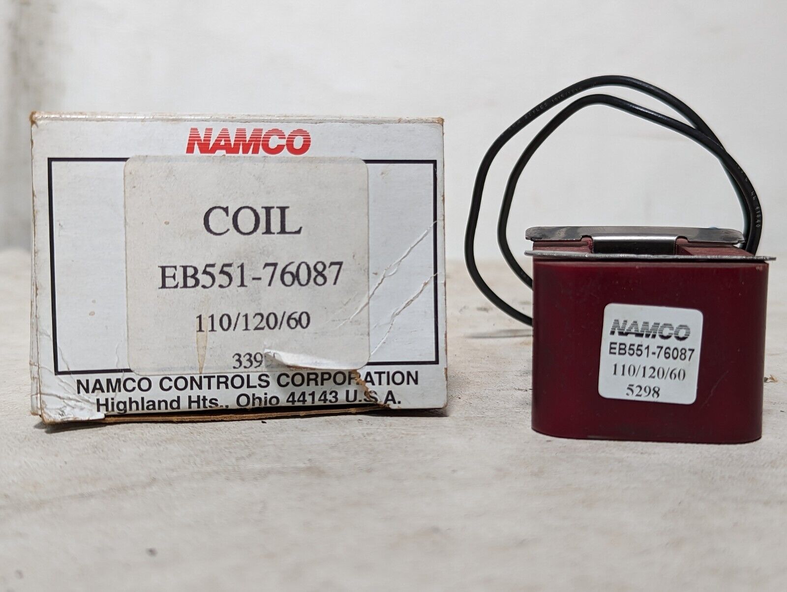 NAMCO EB551-76087 coil, 110/120/60
