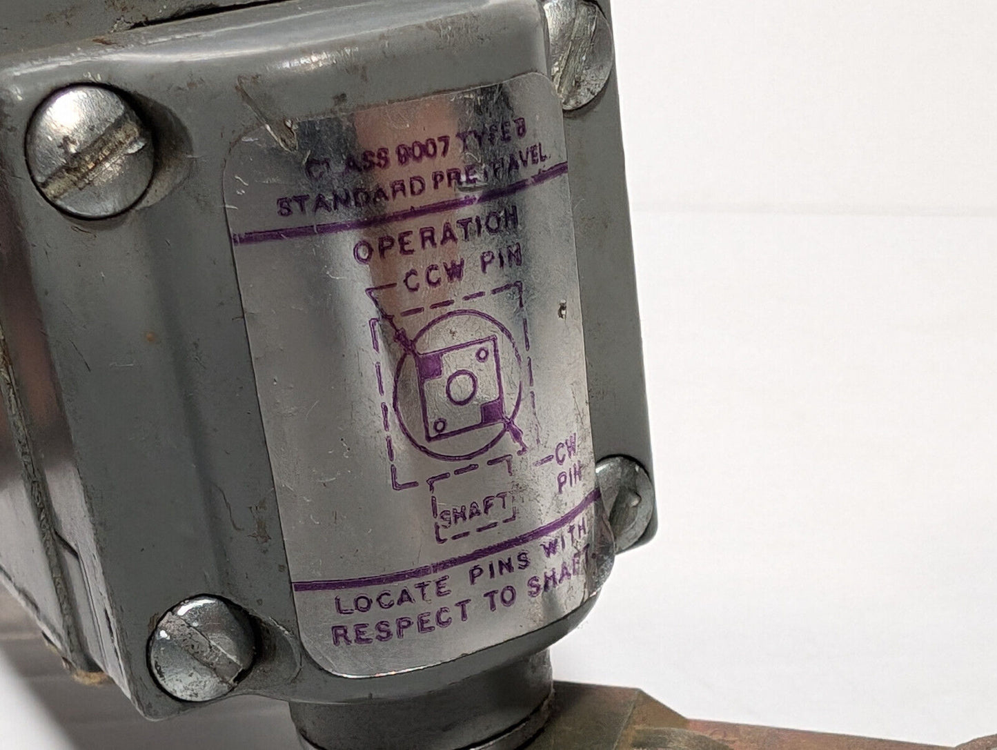 Square D B54B2 Ser 5, Class 9007, Form GL, Heavy Duty Limit Switch, 10 Amp