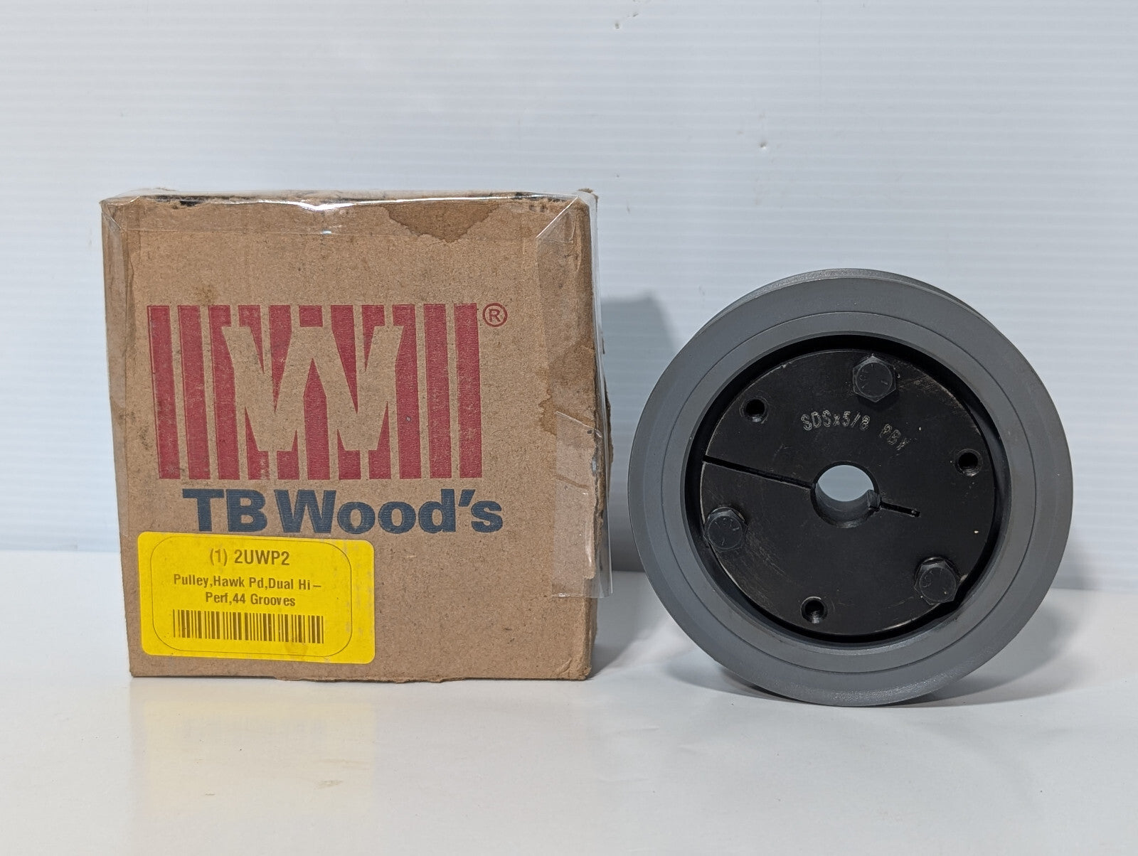TB Woods 2UWP2, P44-8M-30-SDS Synchronous Sprocket Pulley, SDSx5/8, Max 5740 RPM