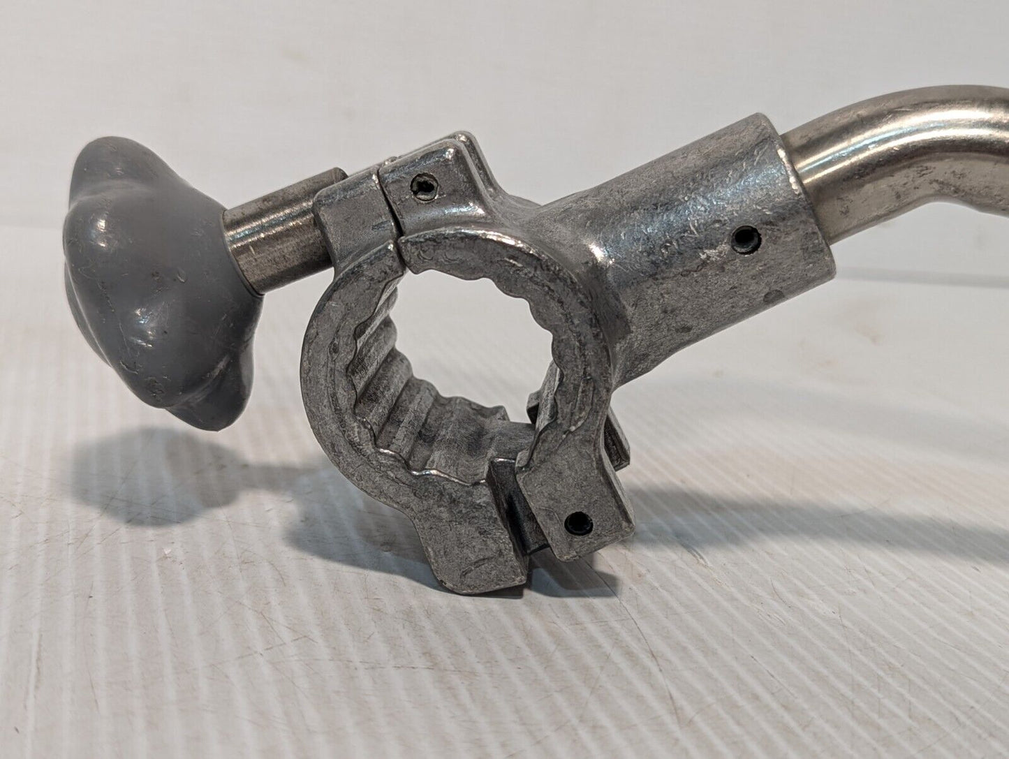 Zimmer 00-1241-045-00 Orthopedic Angled Traction Frame 13"x 3/4" IV Post + Clamp