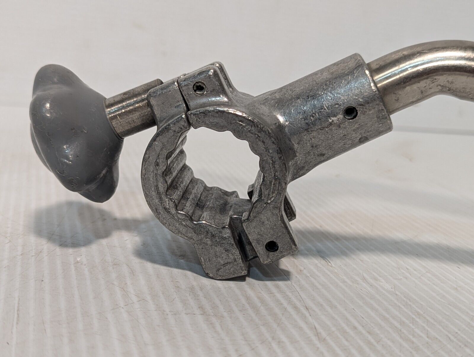 Zimmer 00-1241-045-00 Orthopedic Angled Traction Frame 13"x 3/4" IV Post + Clamp