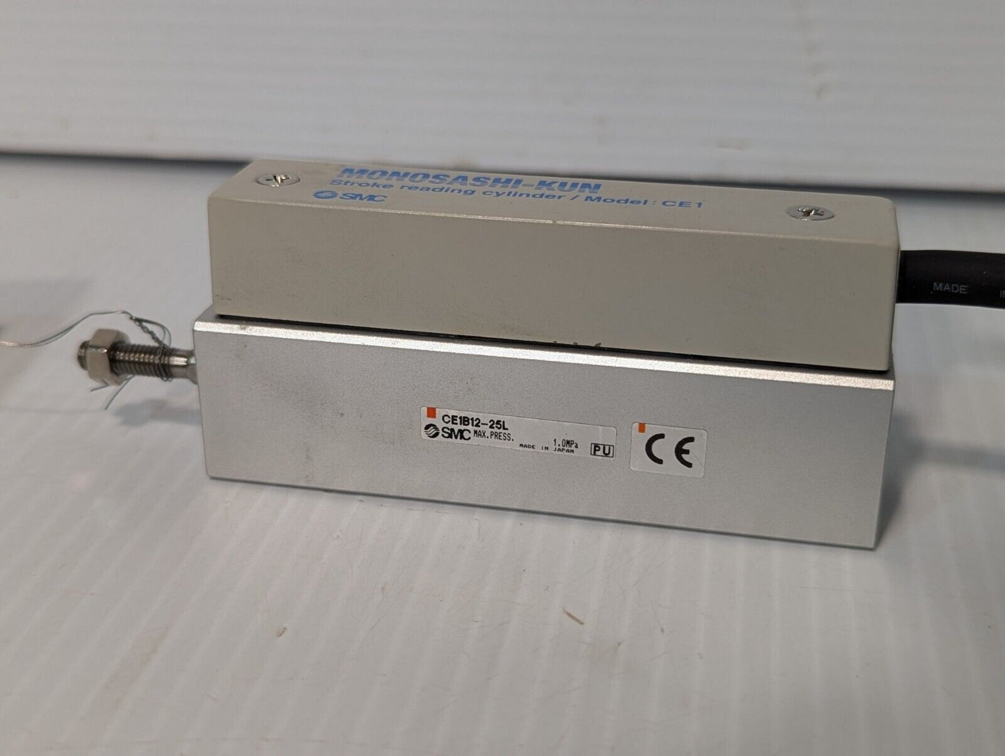 SMC CE1B12-25L Double-Acting Pneumatic Air Cylinder, 25mm Stroke, 0.07-1.0 MPa