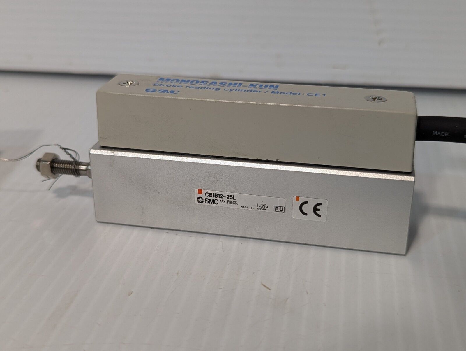 SMC CE1B12-25L Double-Acting Pneumatic Air Cylinder, 25mm Stroke, 0.07-1.0 MPa