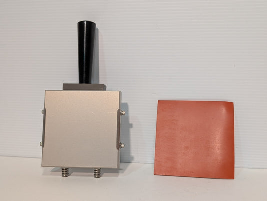 Unbranded 0400534B Die Holder Plate with Pad, 4-3/8" (111mm) x 4-3/8" (111mm)