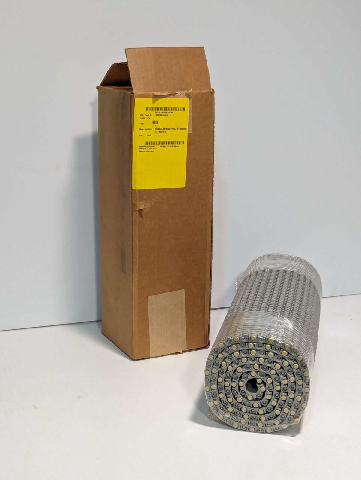 Habasit 3030-12-000-4656 162K585H04 Modular Belting, L=1842mm - Free Shipping