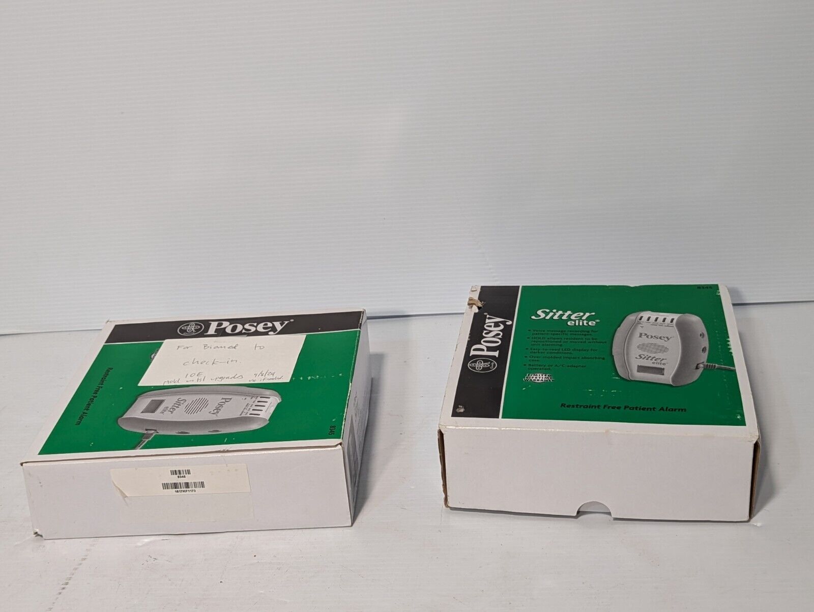 Large lot of 140 Posey 8345 sitter elite alarm systems - Free Shipping