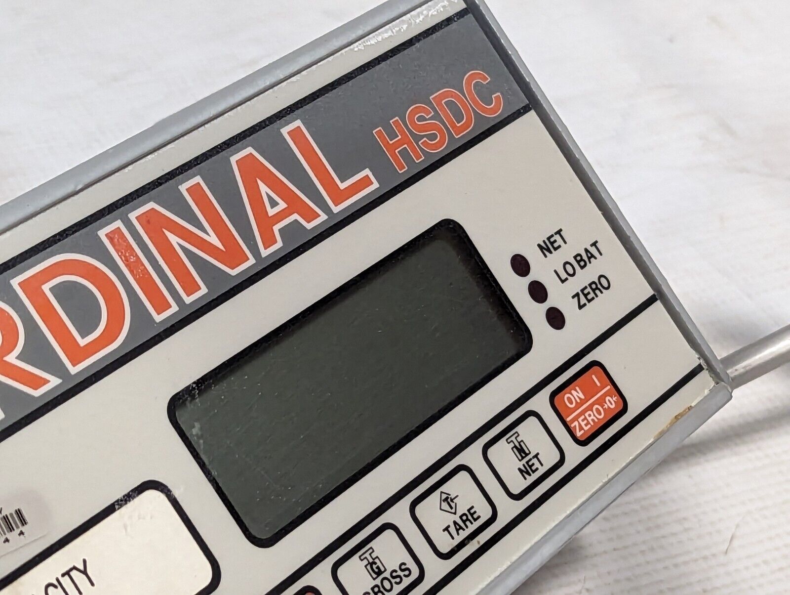 Cardinal Detecto HSDC-20KGP Digital Hanging Scale, 20kg, 9VDC, Throws Err A