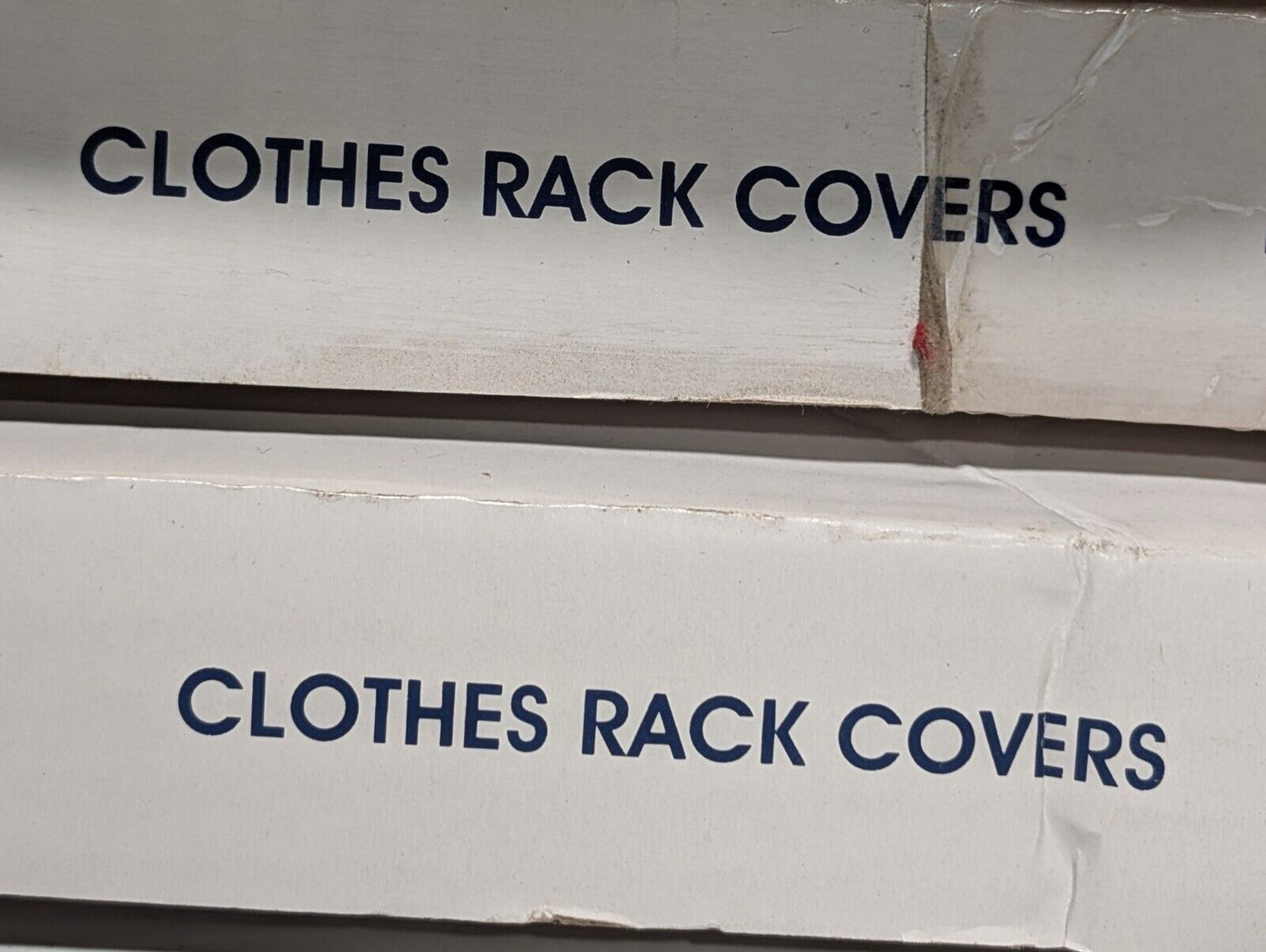 Uline S-17935 Nylon Clothes Rack Cover - Blue, (56x60x20 inches) in original box