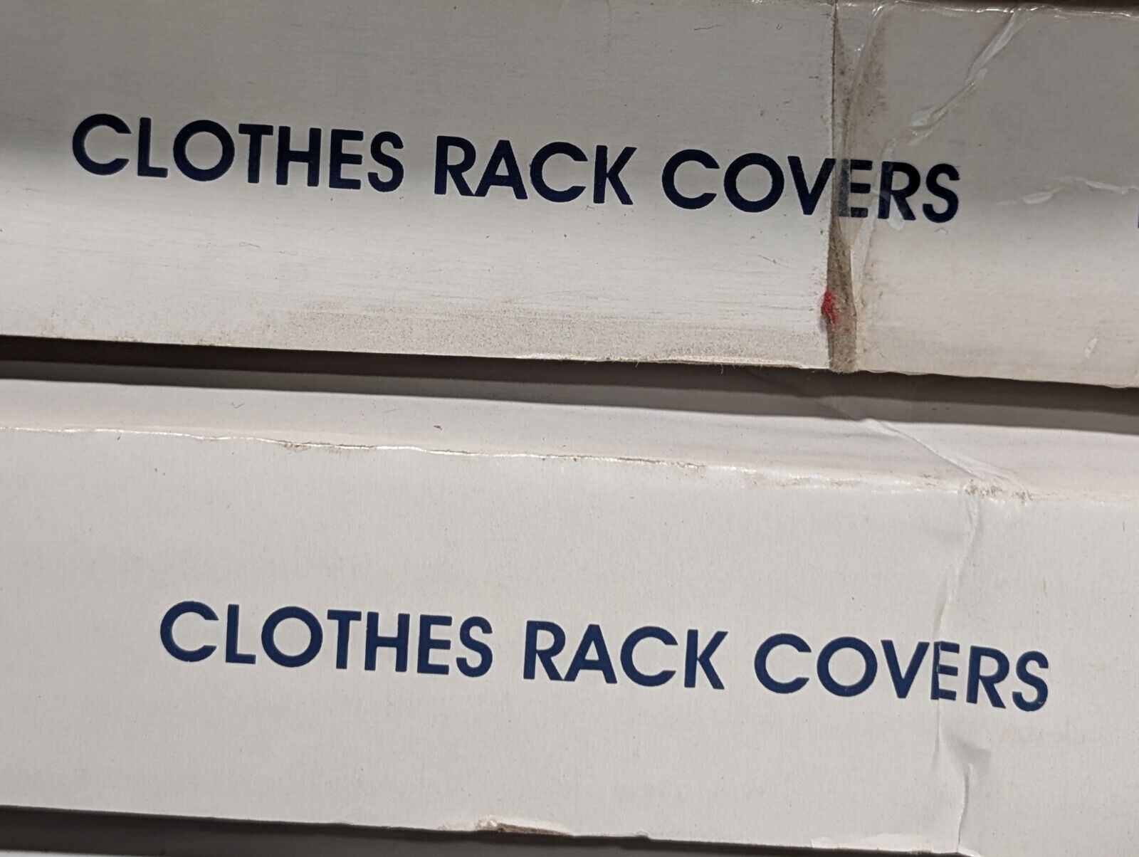 Uline S-17935 Nylon Clothes Rack Cover - Blue, (56x60x20 inches) in original box