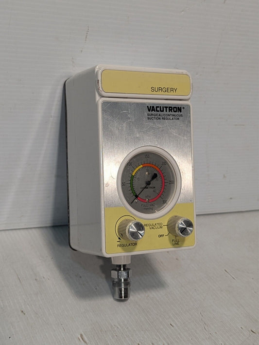 Vacutron Surgical/Continuous Suction Regulator - Free Shipping+Returns