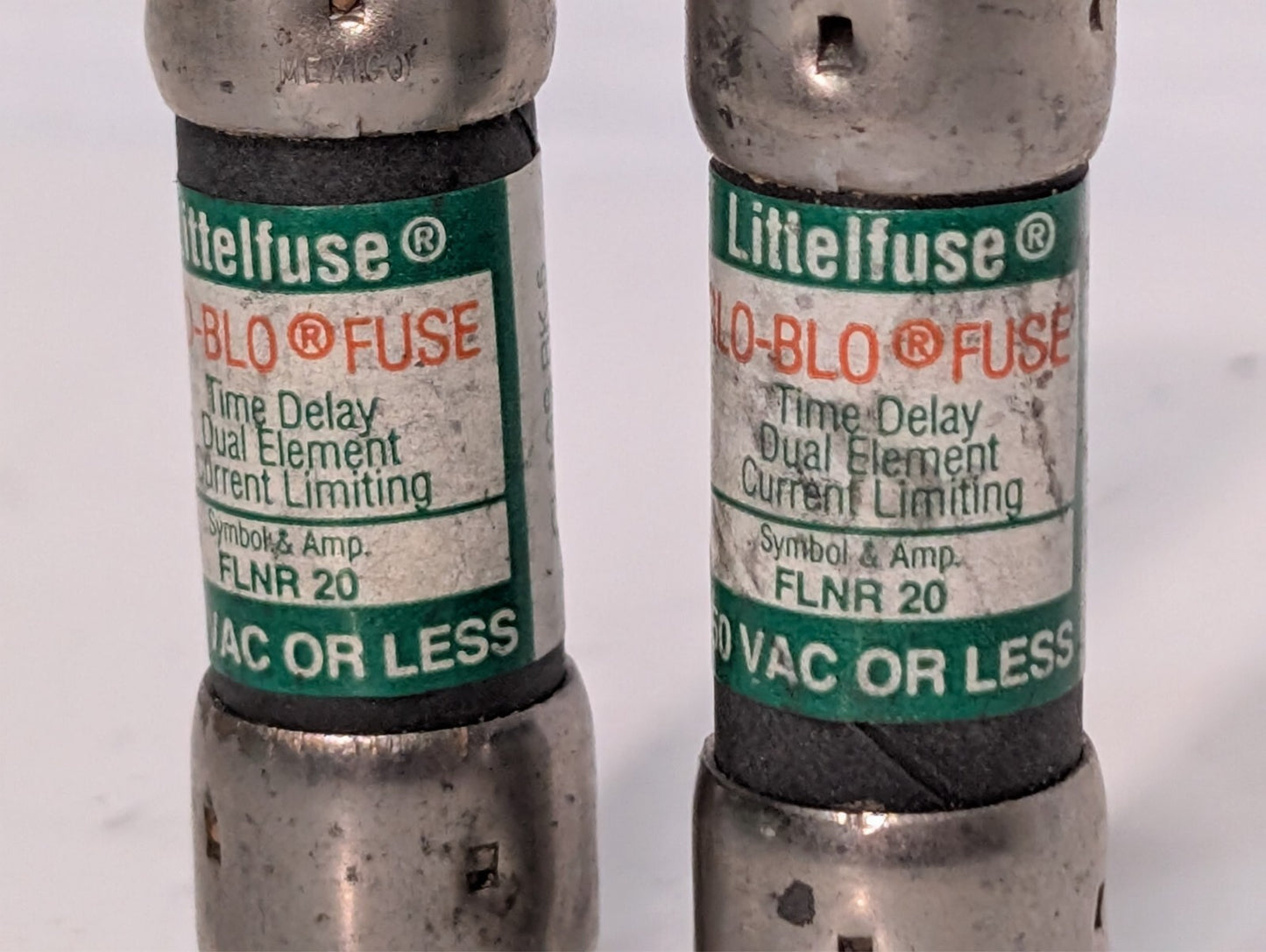(14) 1 Amp Fuses, 4 Littelfuse KLKR 1, 10 Cooper Bussman KTK-R-1