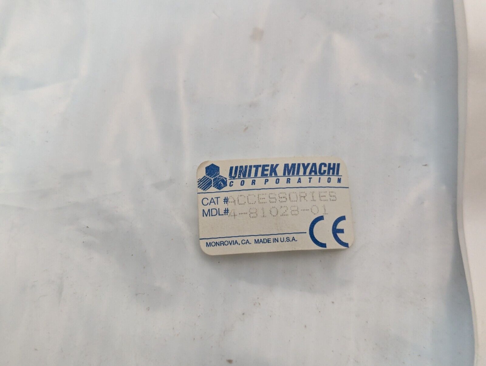 Unitek Miyachi Accessories and Cables, See Photo for PNs - Free Shipping+Returns