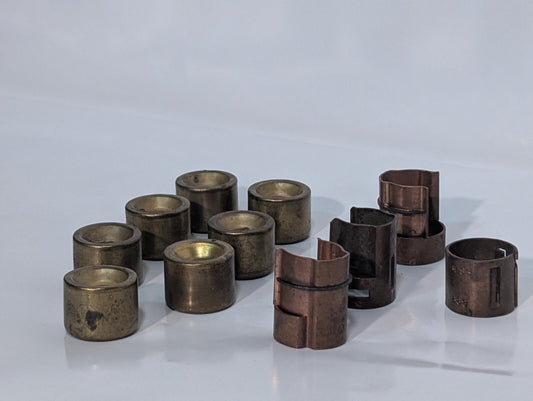 11 Pieces Buss 663-R Fuse Reducer Components, 3 Sets plus 5 Additional Pieces