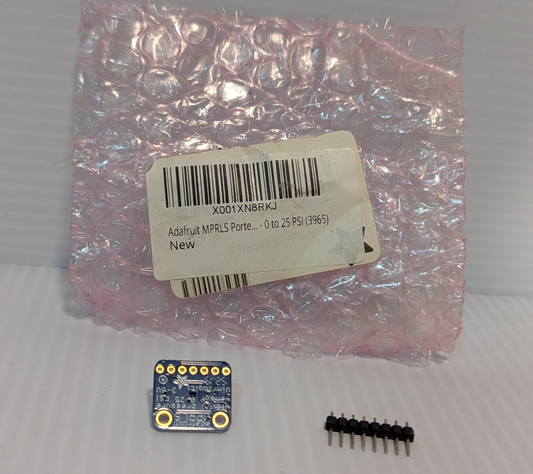 Adafruit! MPRLS Digital Ported Berometric Pressure Sensor 0-25 PSI, 3-5 V