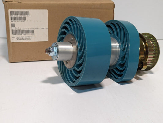 York Spindle Assy Pinch Wheel RHT D=150, H=175 3915-10-000-8874 - Free Shipping