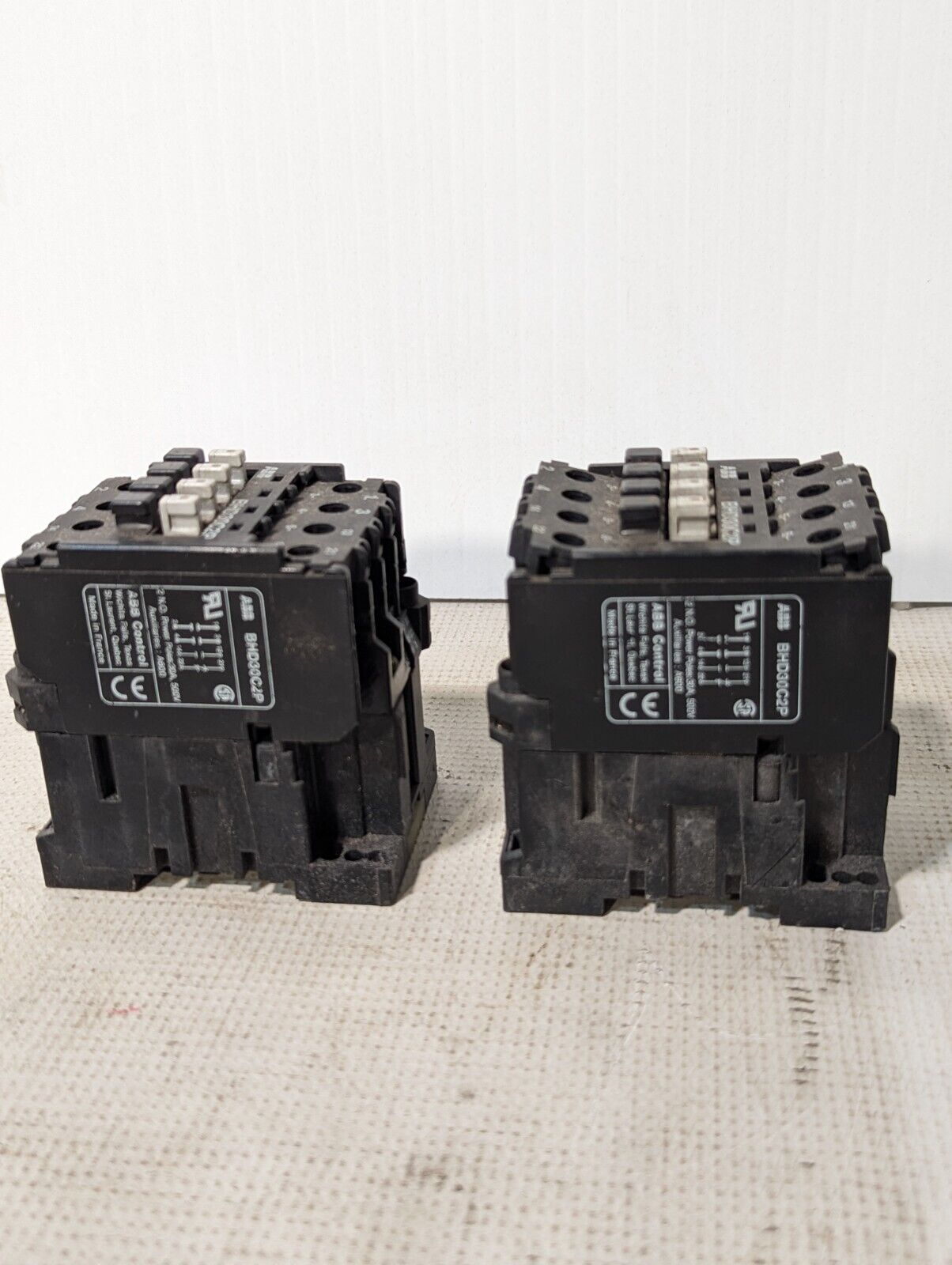 ABB BHD30C2P Control Contactor, 30A, 500V, 2-Pole, A600