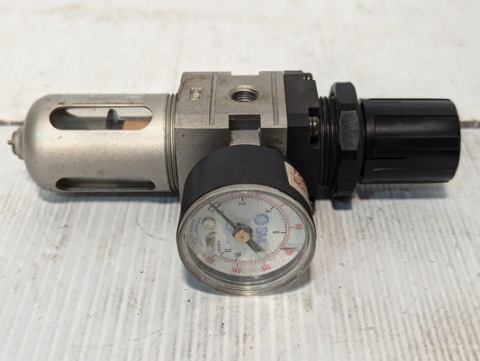 SMC NAW2000 Filter Regulator with Gauge, Set Pressure 7~120psi - Free Shipping
