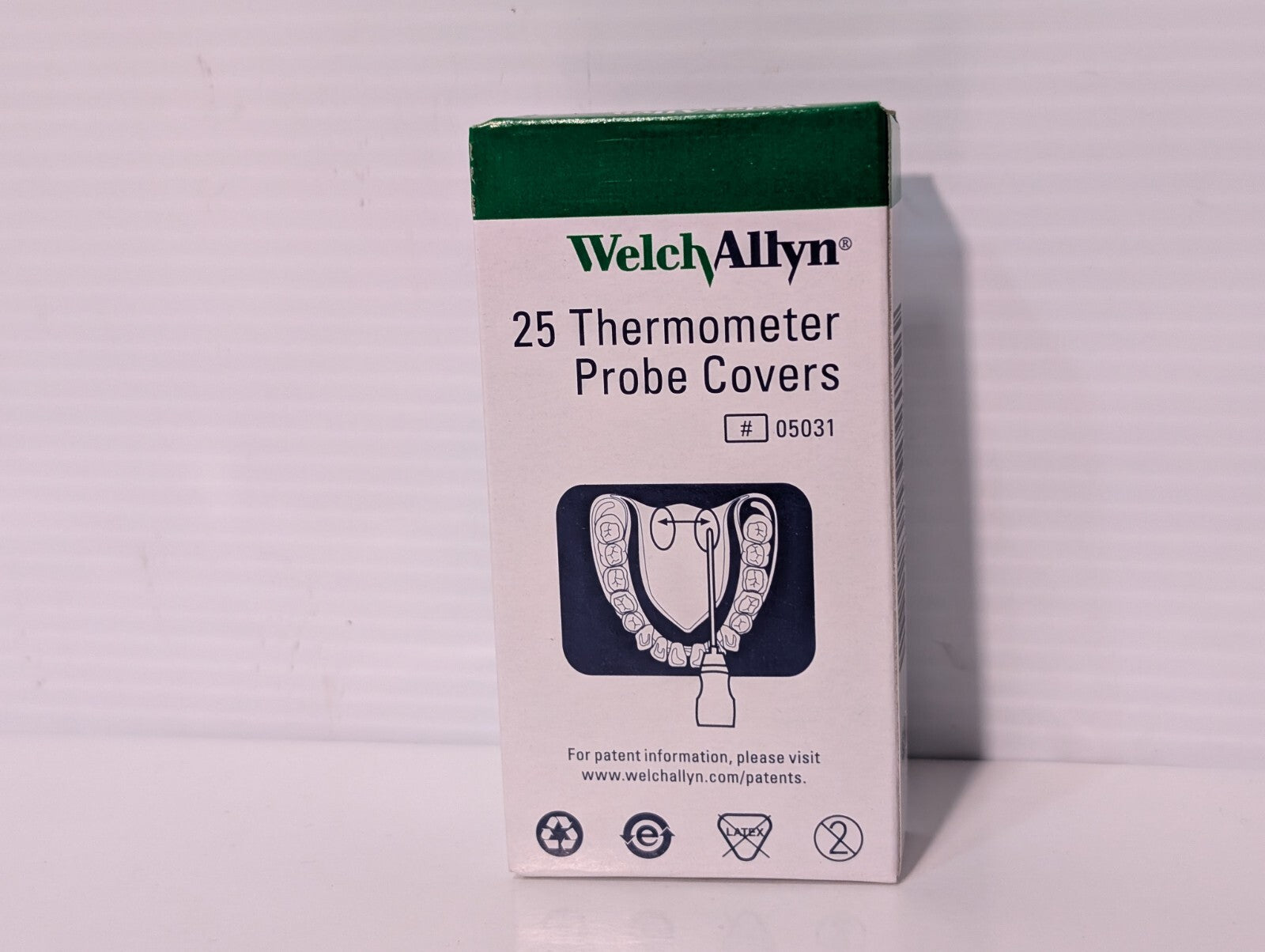 3 Boxes 05031 Welch Allyn \ Baxter Probe Covers for SureTemp Thermometers