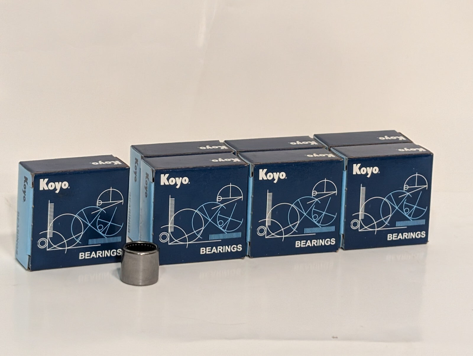 [7] Koyo B-1012;L125 Drawn Cup Needle Roller Bearings