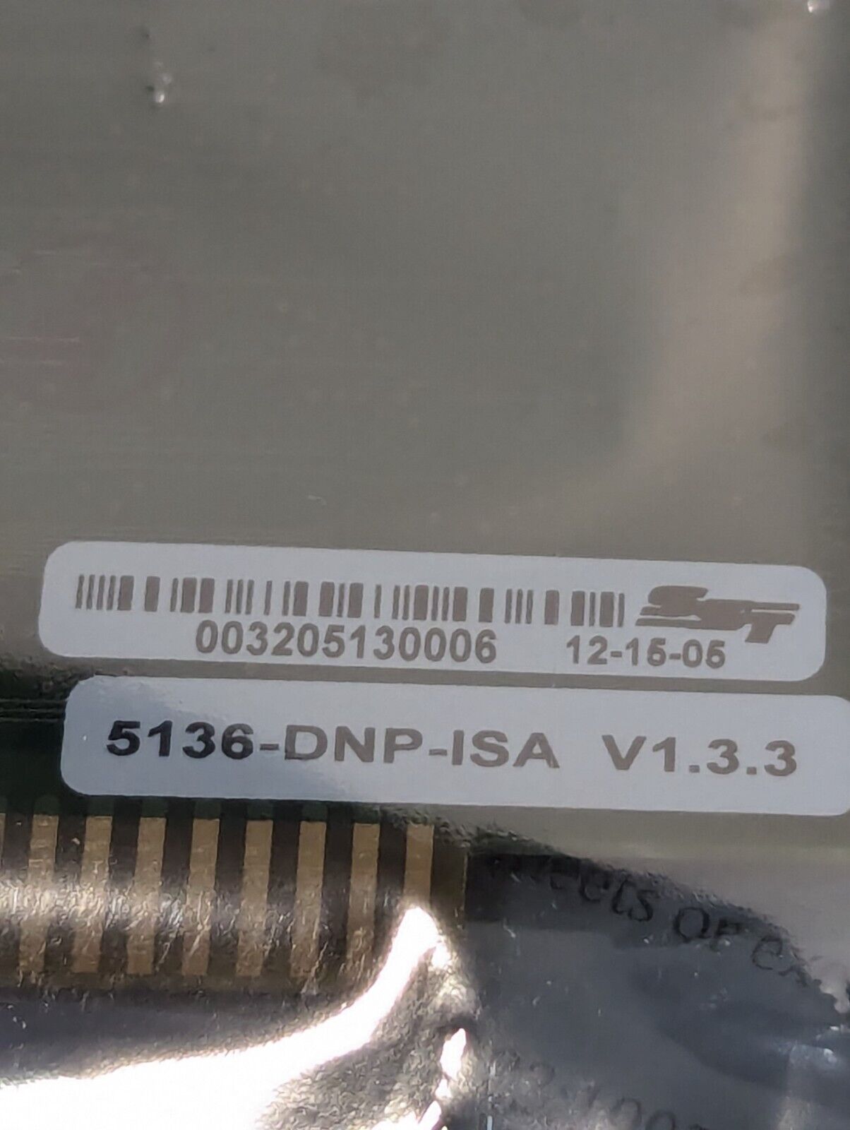 SST 5136-DNP-ISA interface card for DeviceNet, new in box - Free Shipping