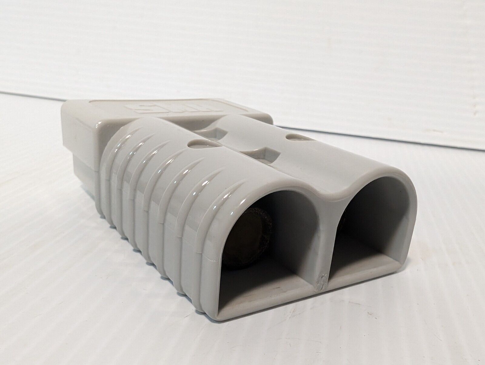 SMH 6A071, SY6320G1, SY350A-600V 2/0 Breakaway Gray Forklift Power Connector